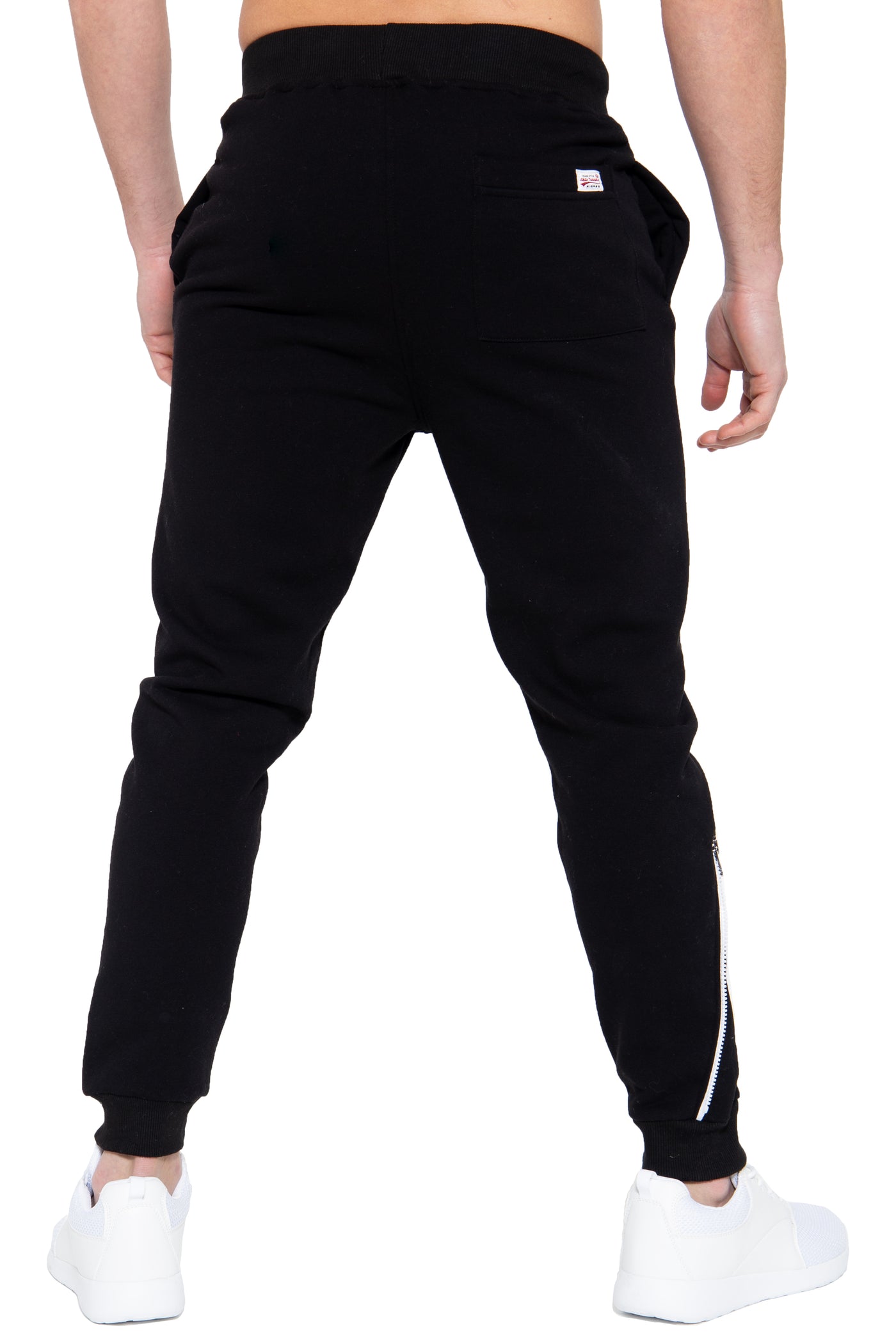 Jogginghose mit auffälligem Reißverschlussdetail