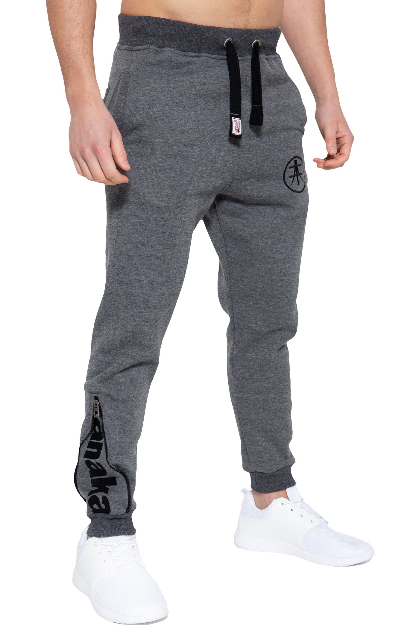 Jogginghose mit auffälligem Reißverschlussdetail