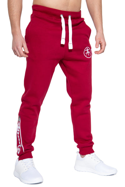 Jogginghose mit auffälligem Reißverschlussdetail
