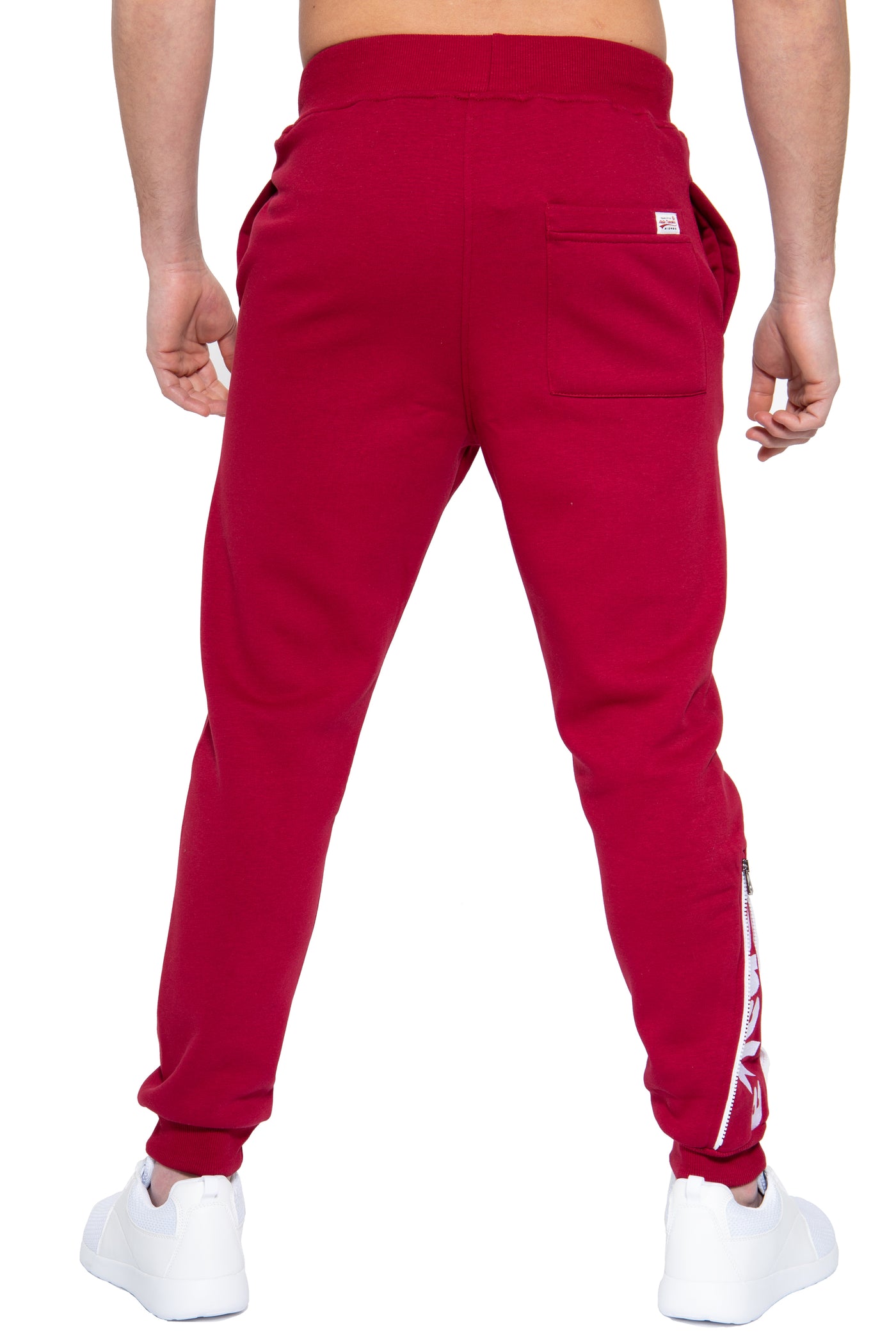 Jogginghose mit auffälligem Reißverschlussdetail