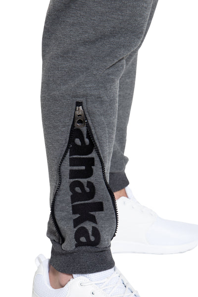 Jogginghose mit auffälligem Reißverschlussdetail