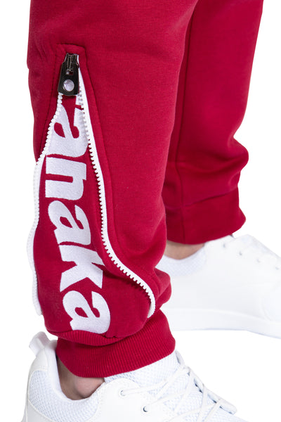 Jogginghose mit auffälligem Reißverschlussdetail