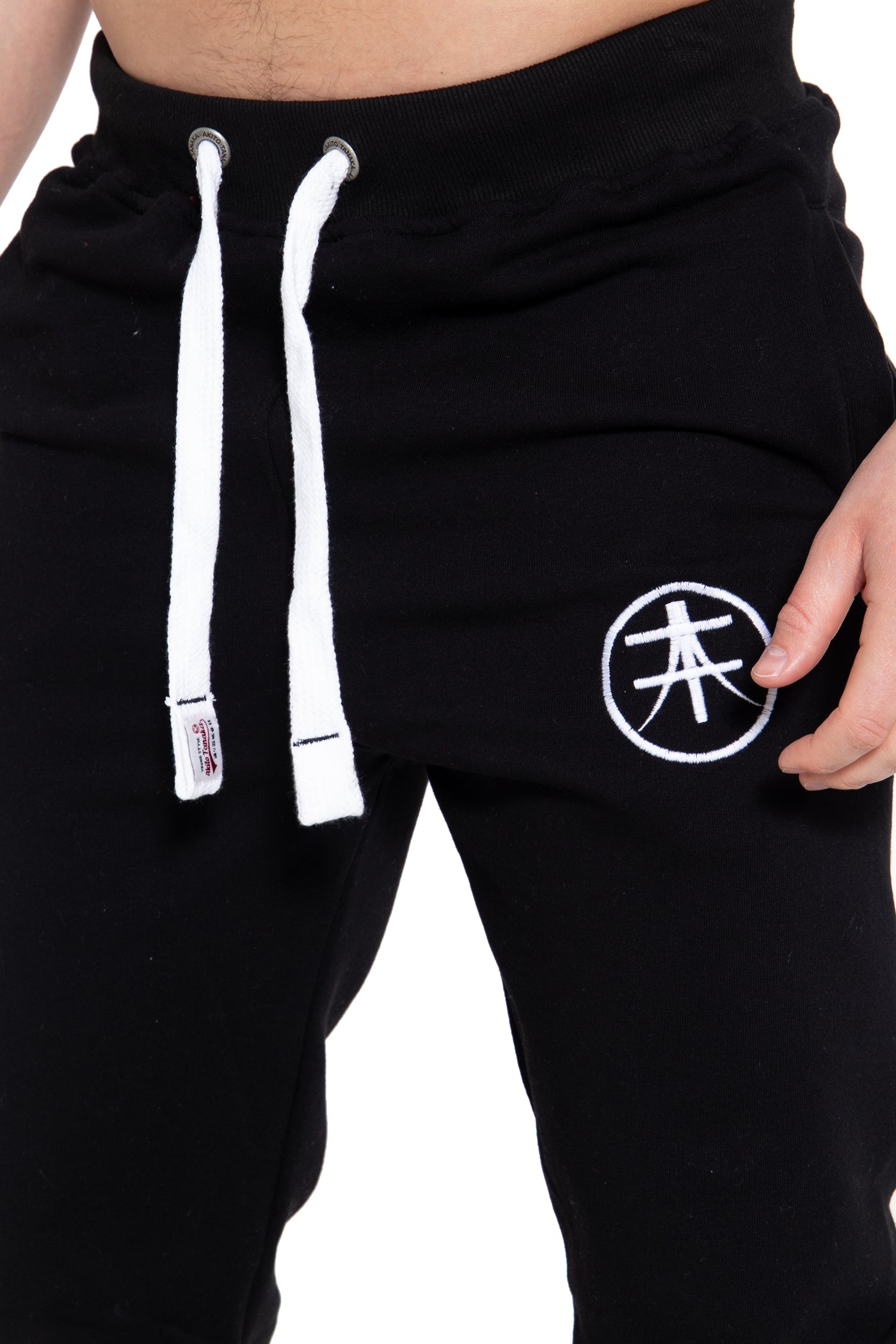 Jogginghose mit auffälligem Reißverschlussdetail
