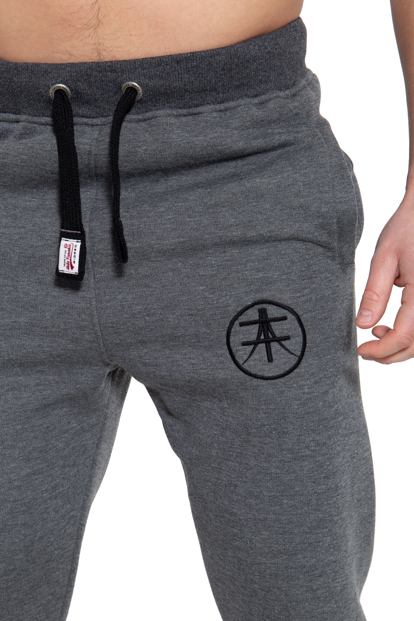 Jogginghose mit auffälligem Reißverschlussdetail