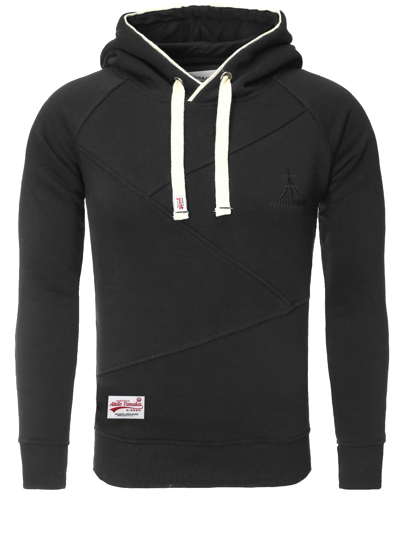 Kapuzenpullover mit Teilungsnähten X Sweat