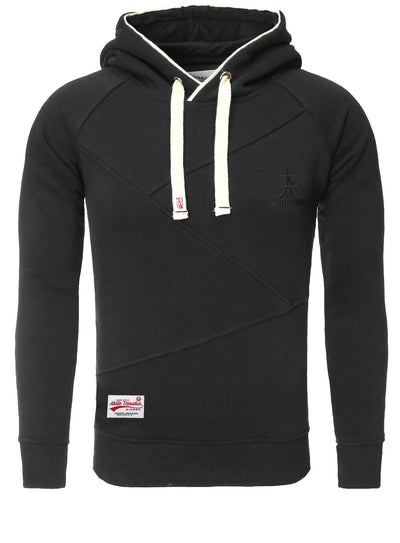 Kapuzenpullover mit Teilungsnähten X Sweat