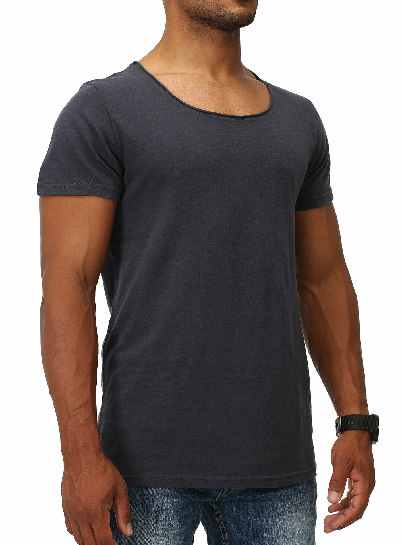 T-Shirt deep Round-Neck Acapulco