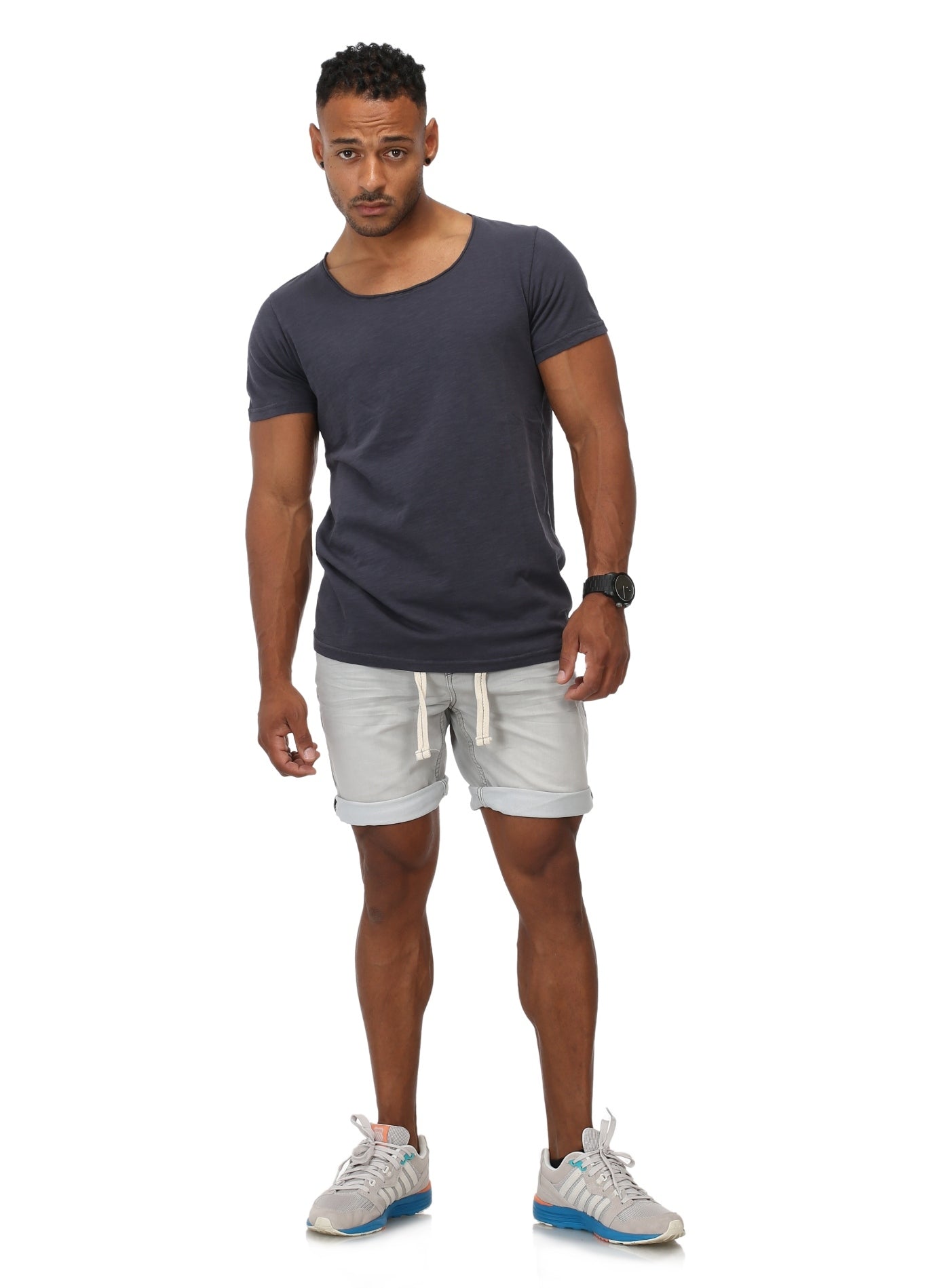 T-Shirt deep Round-Neck Acapulco
