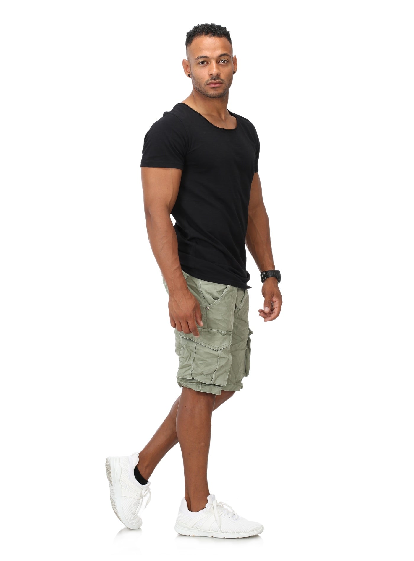 T-Shirt deep Round-Neck Acapulco