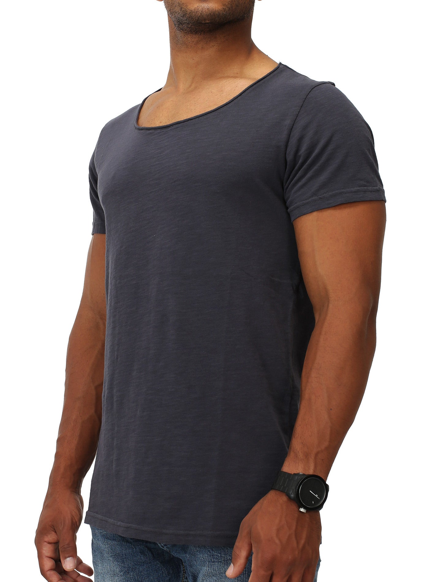 T-Shirt deep Round-Neck Acapulco