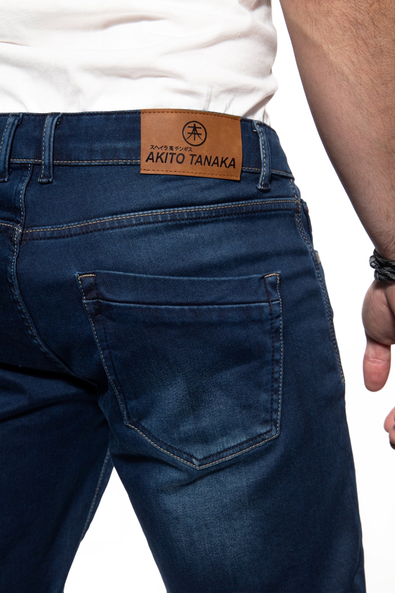 Jogg Shorts im Denim-Look