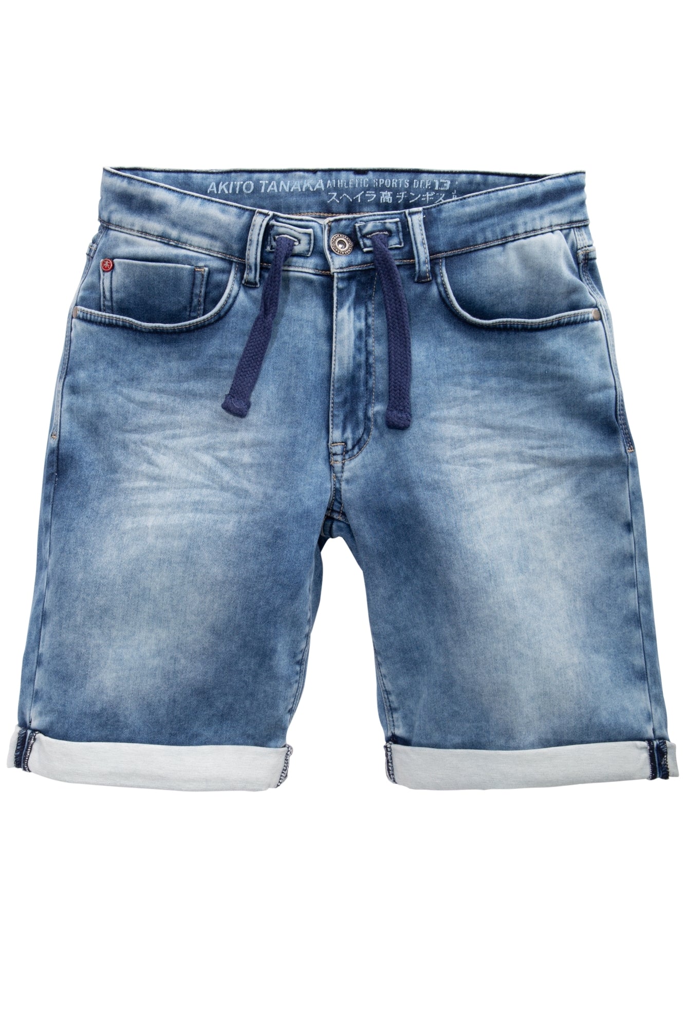 Jogg Shorts im Denim-Look