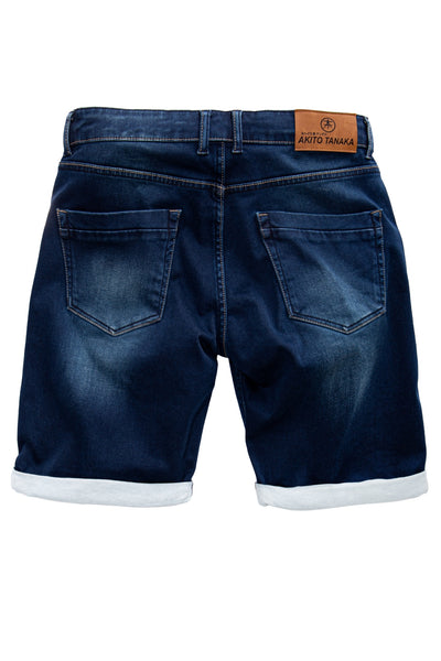 Jogg Shorts im Denim-Look