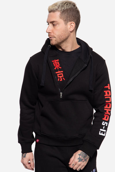 Kapuzen Sweater Vertical Side