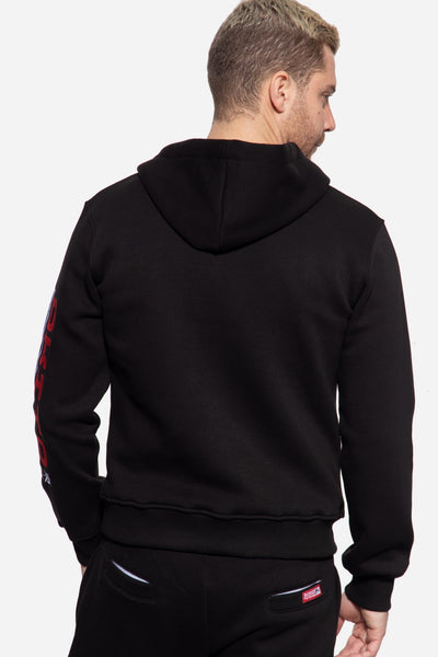 Kapuzen Sweater Vertical Side