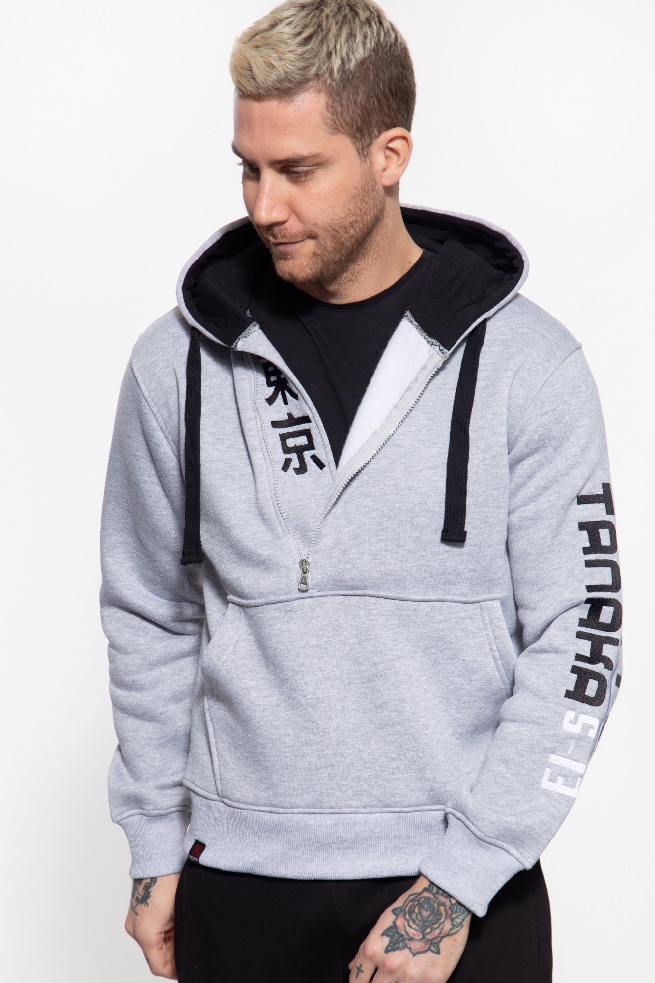 Kapuzen Sweater Vertical Side
