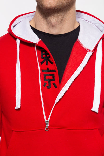 Kapuzen Sweater Vertical Side