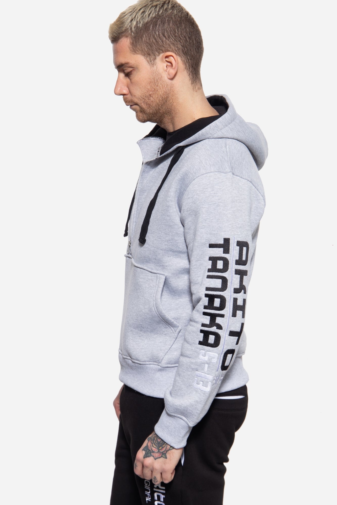 Kapuzen Sweater Vertical Side