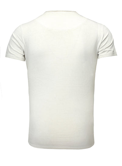 T-Shirt im Used Look mit Print Skull Fly