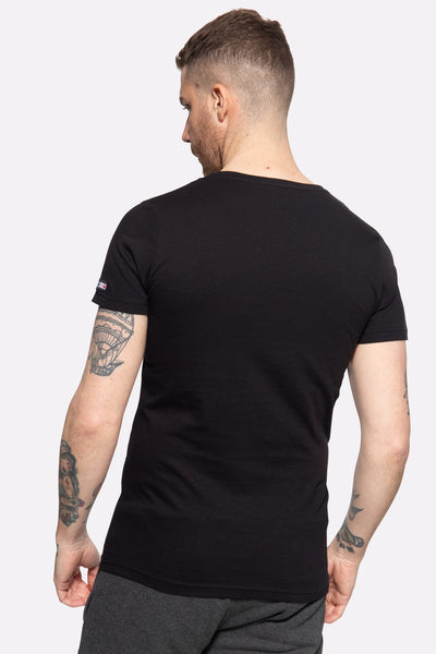 T-Shirt mit Frontprint Big Flag