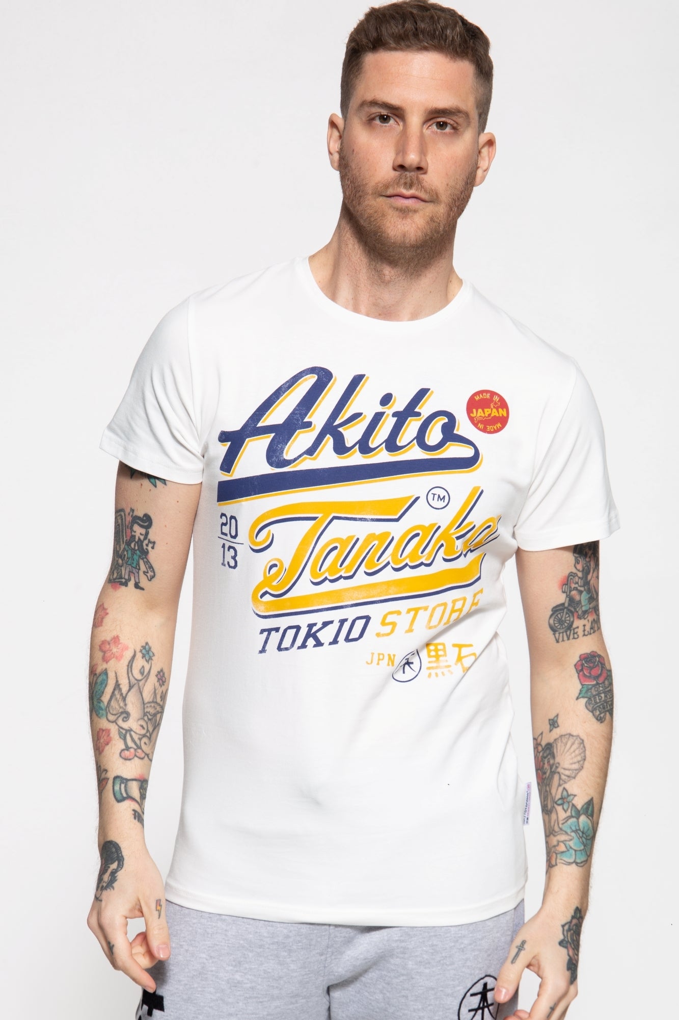 T-Shirt mit Frontprint Tokio Beach