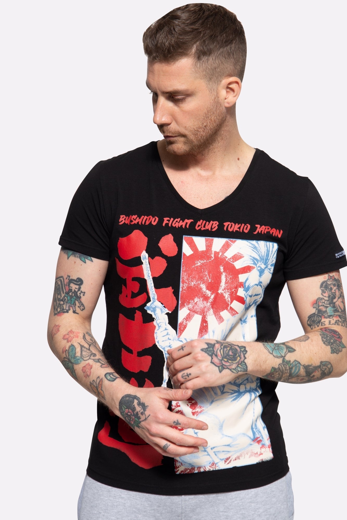 T-Shirt mit Frontprint Fight Club