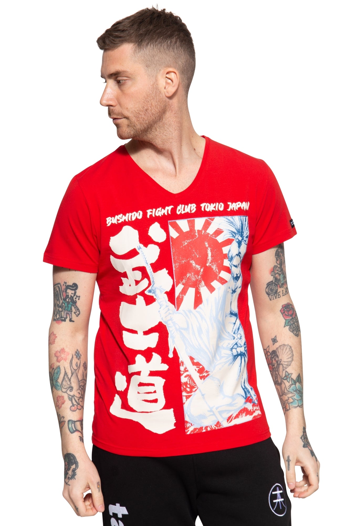 T-Shirt mit Frontprint Fight Club