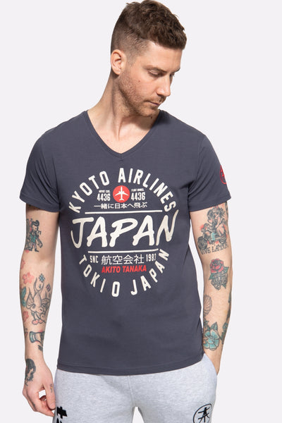 T-Shirt mit Frontprint Flight