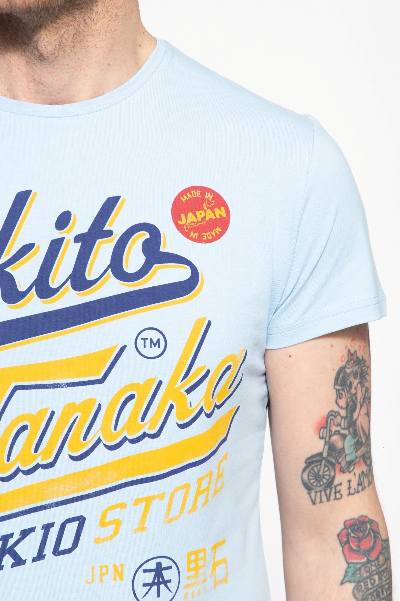 T-Shirt mit Frontprint Tokio Beach