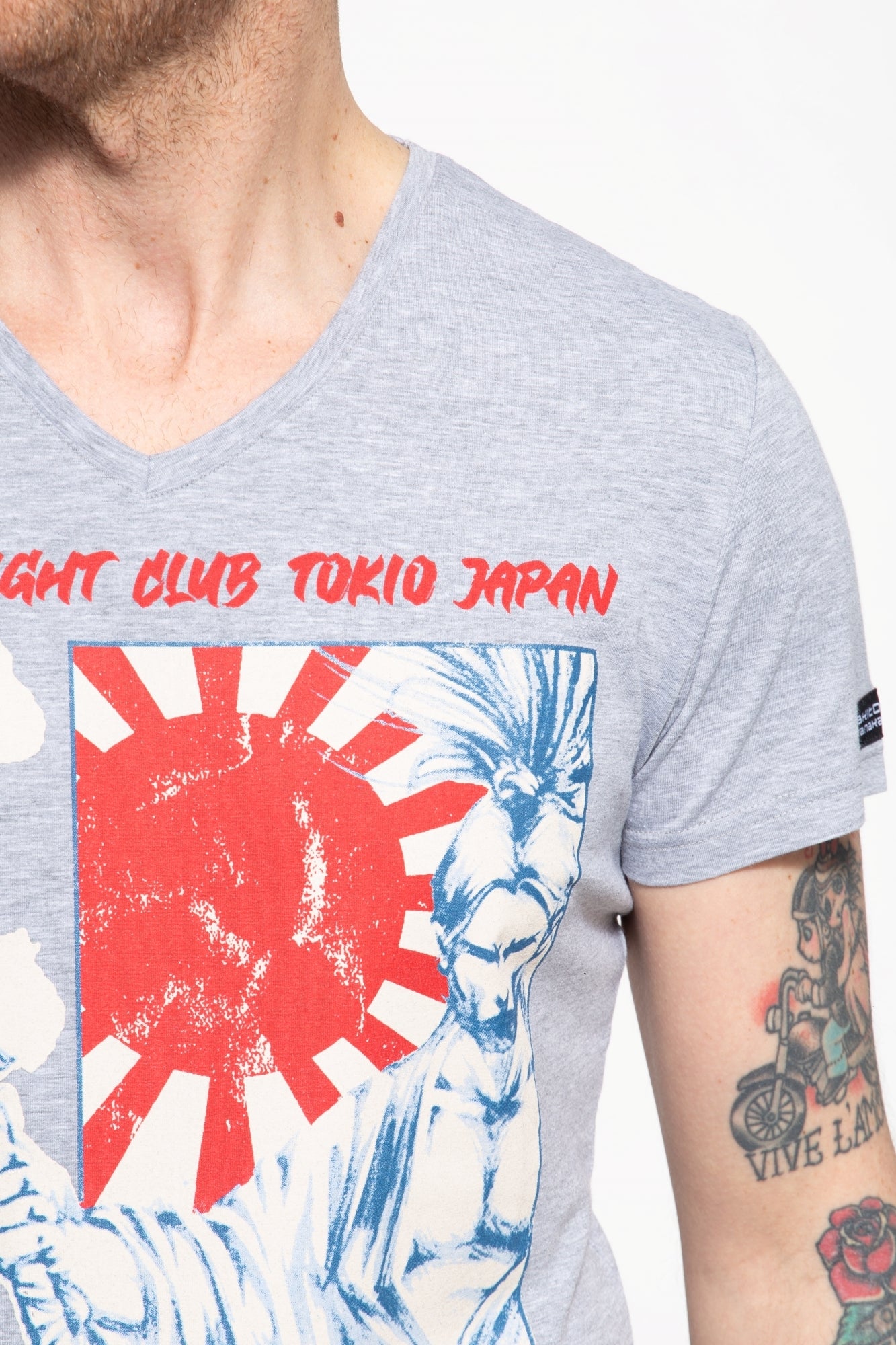 T-Shirt mit Frontprint Fight Club