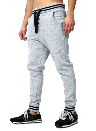Jogginghose mit Kontrast Streifen Stripe