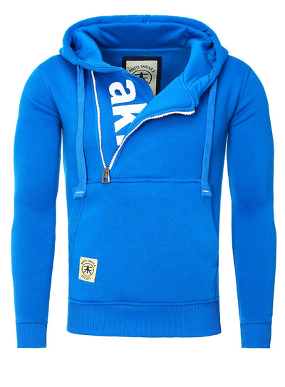 Kapuzenpullover mit Stickerei Schriftzug Vertical Zip Sweat