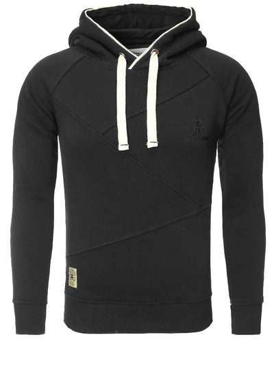 Kapuzenpullover mit Teilungsnähten X Sweat
