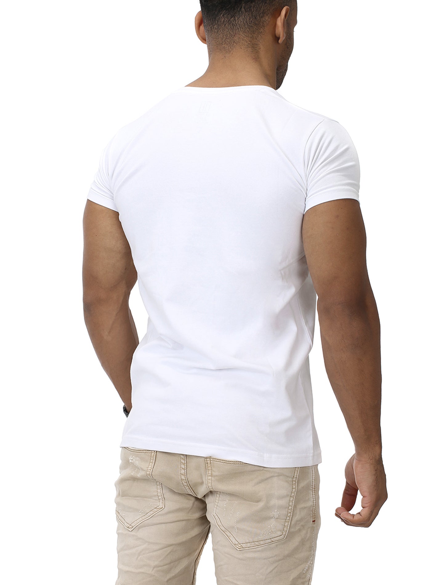 Basic Slim Fit T-Shirt V-Neck HIGH