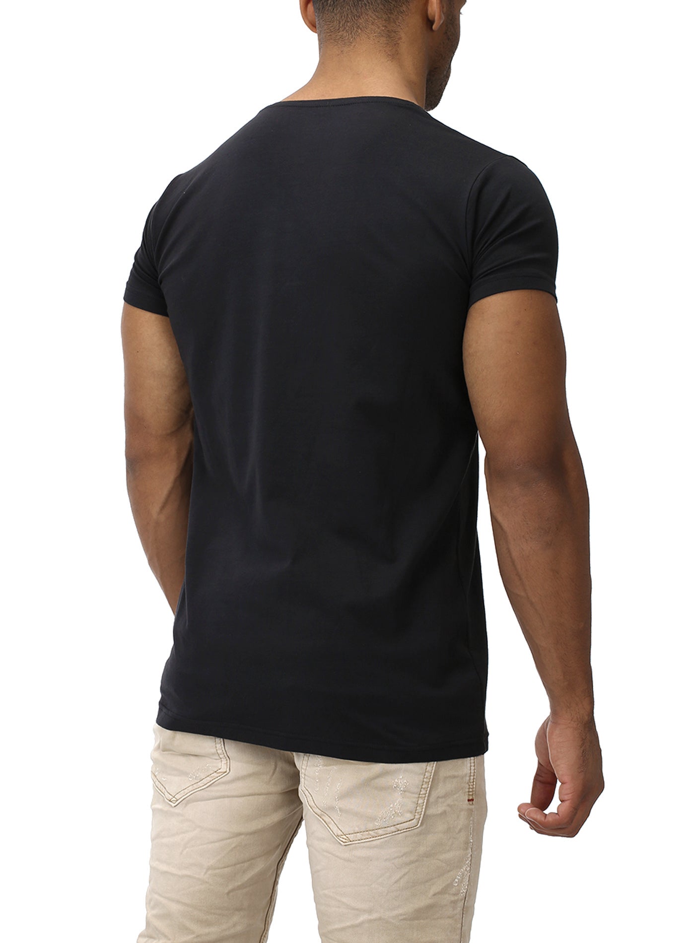 Basic Slim Fit T-Shirt V-Neck HIGH