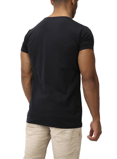 Basic Slim Fit T-Shirt V-Neck HIGH