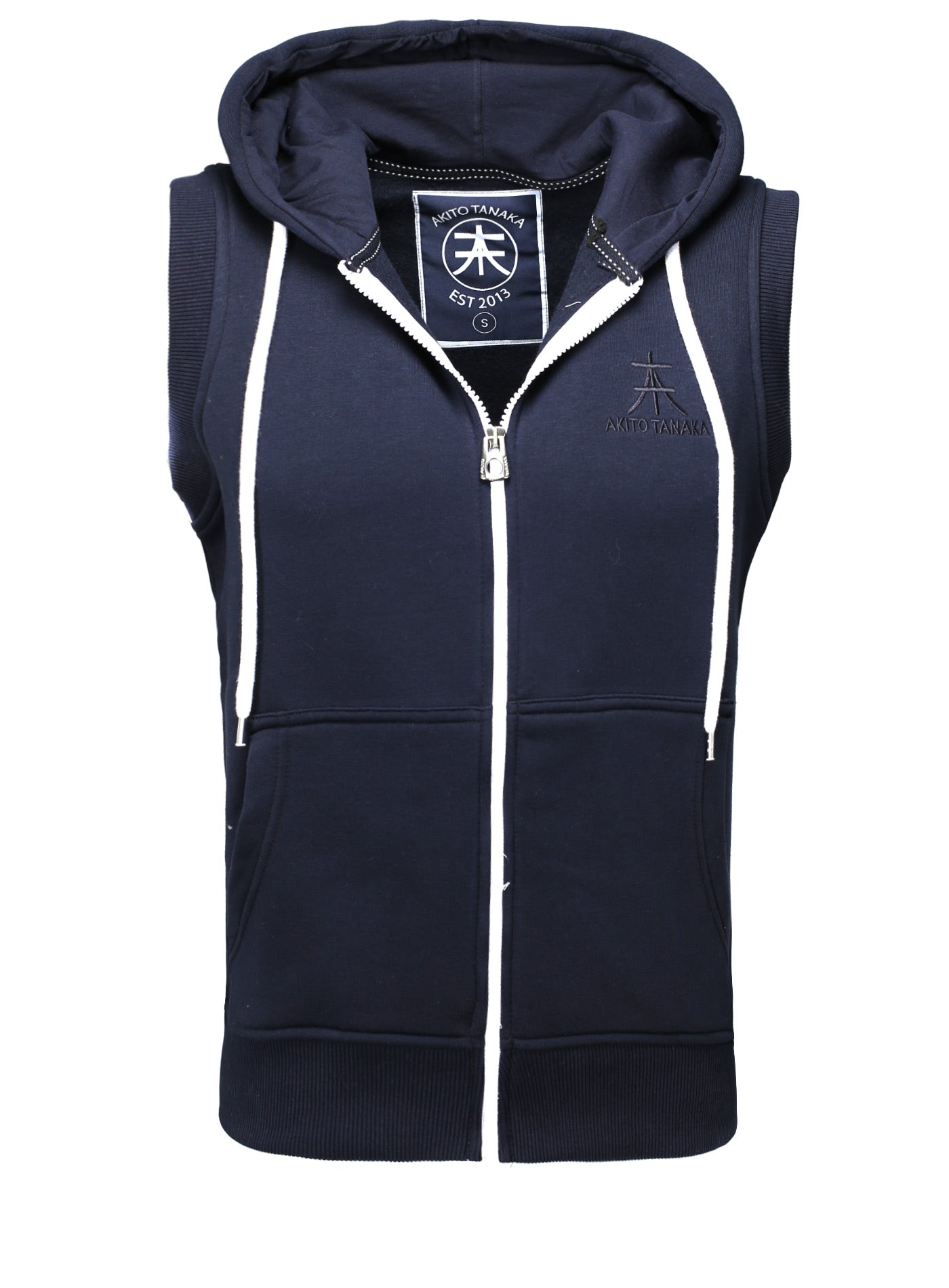 Sweatweste mit Zip Stylist Sweat