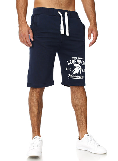 Shorts mit Rubber Print Gladiator