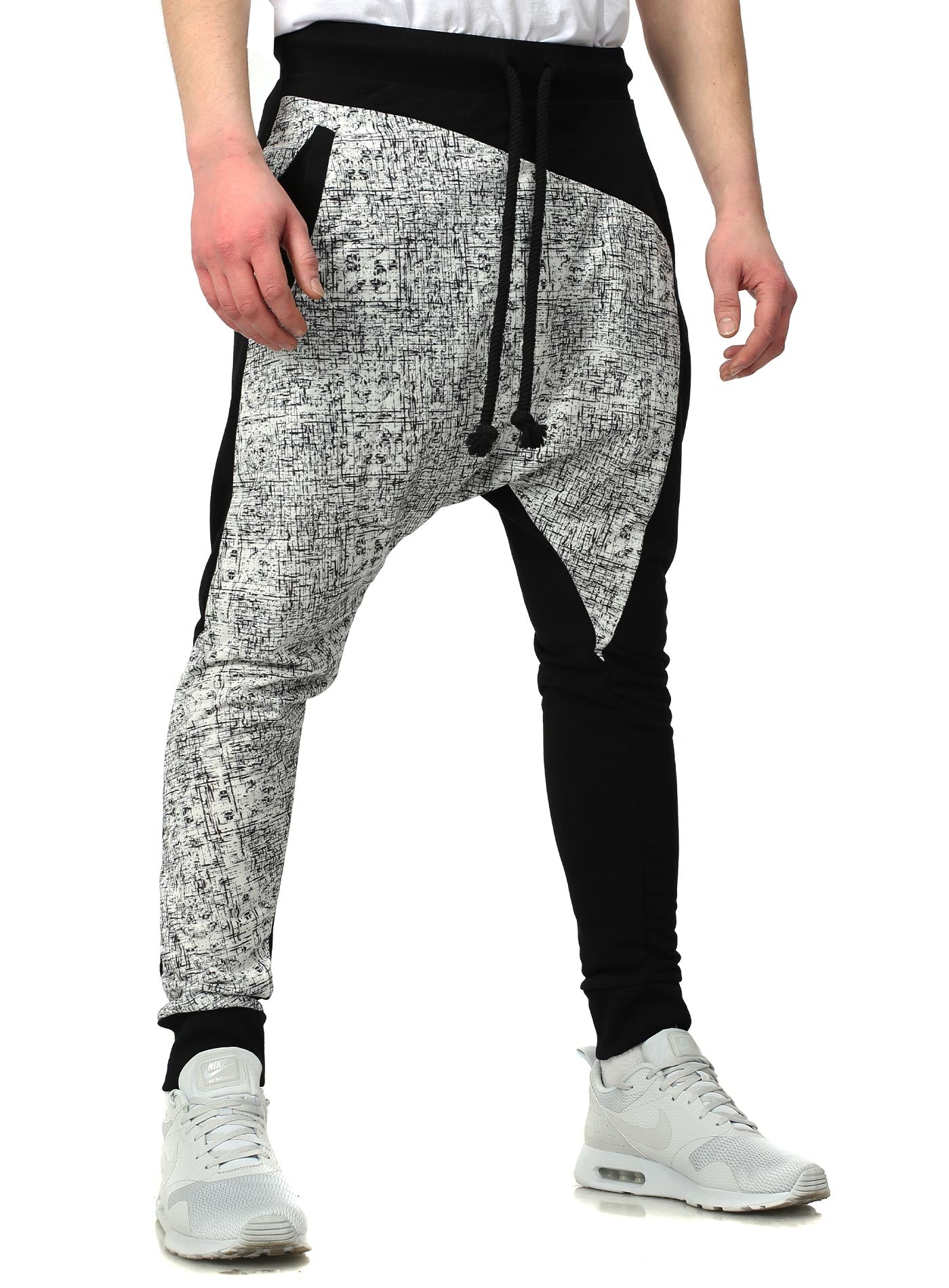 Jogginghose im Materialmix Nara
