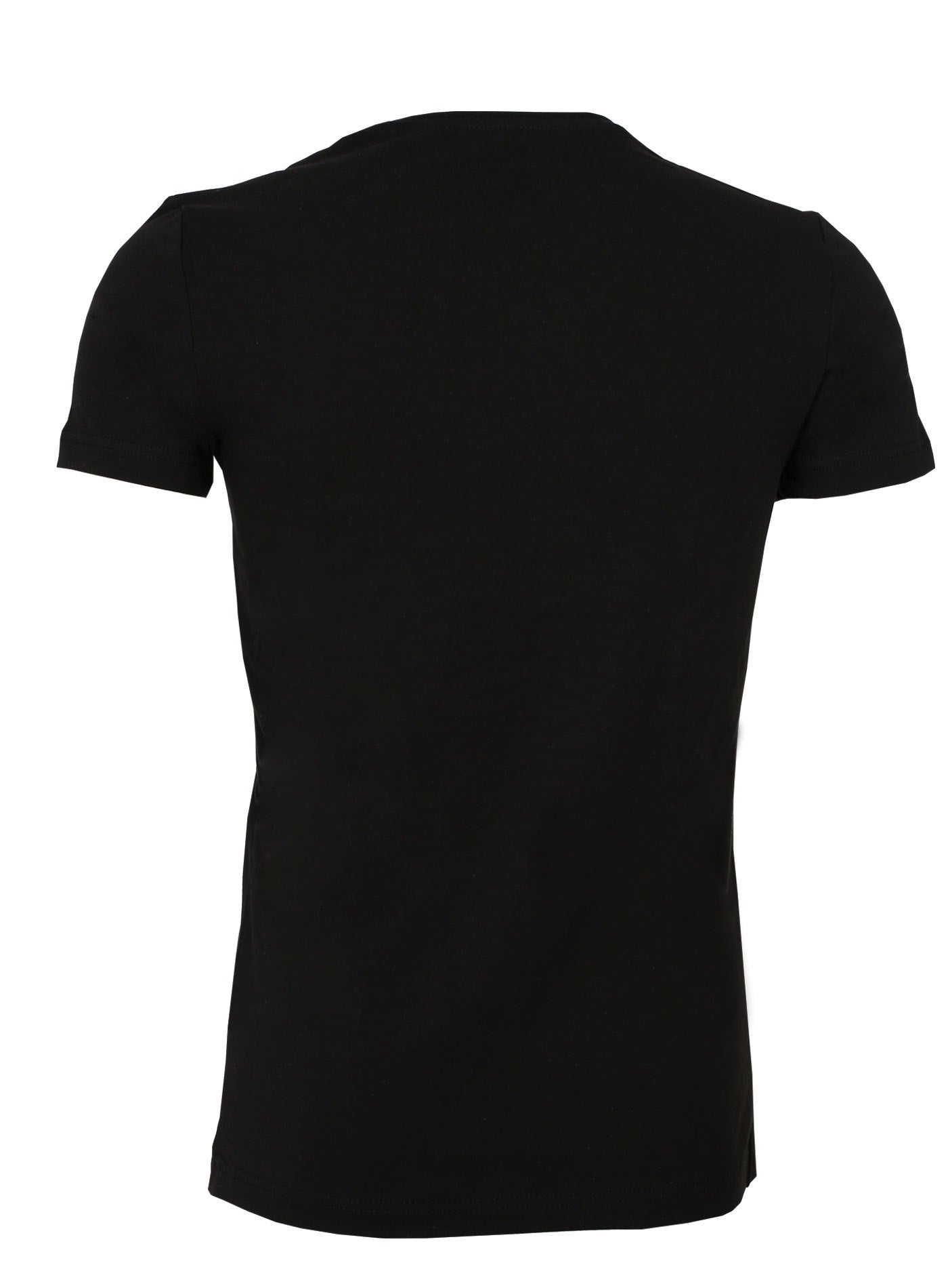 Rundhalsshirt mit Skull Frontprint
