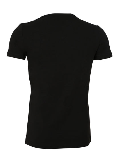 Rundhalsshirt mit Skull Frontprint