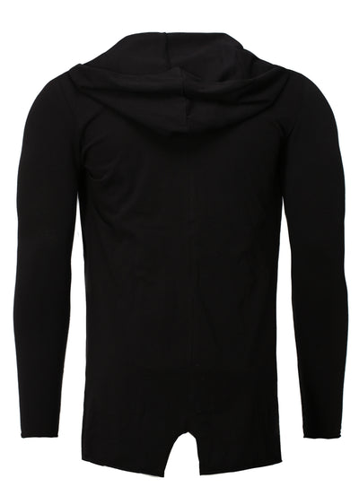 Kapuzenshirt im 2-in-1 Layering Look Long Stylist Sweat