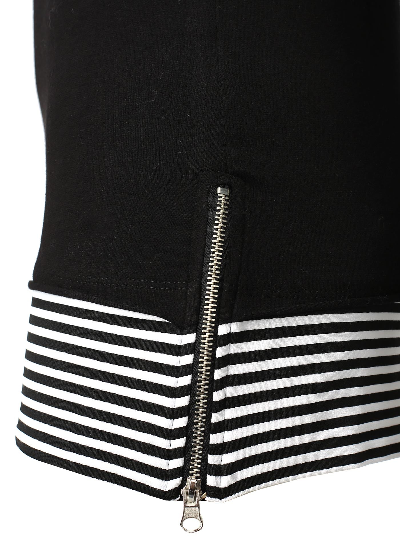 Longsleeve mit seitlichem Zip Stripe Crack