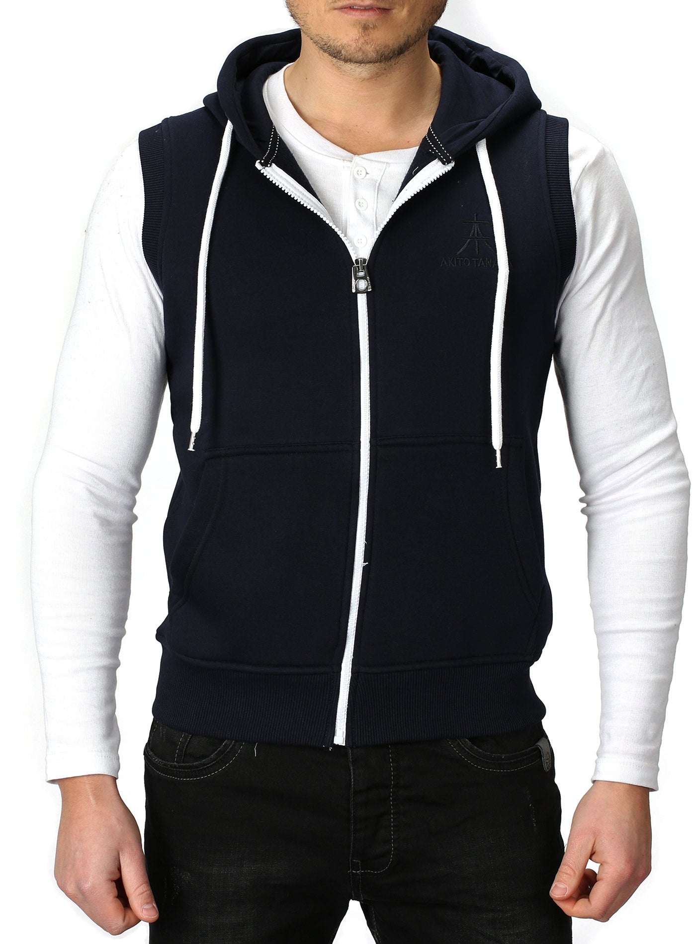 Sweatweste mit Zip Stylist Sweat