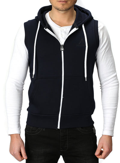 Sweatweste mit Zip Stylist Sweat