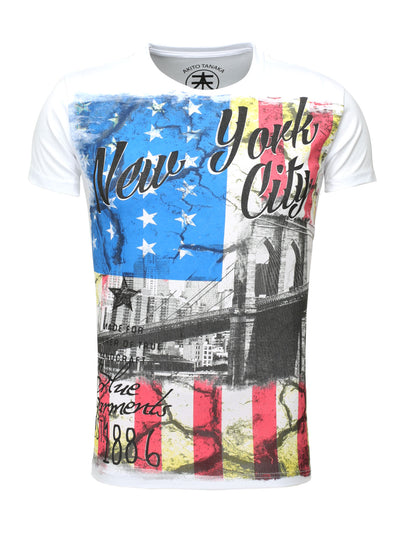 Rundhalsshirt NEW YORK New York