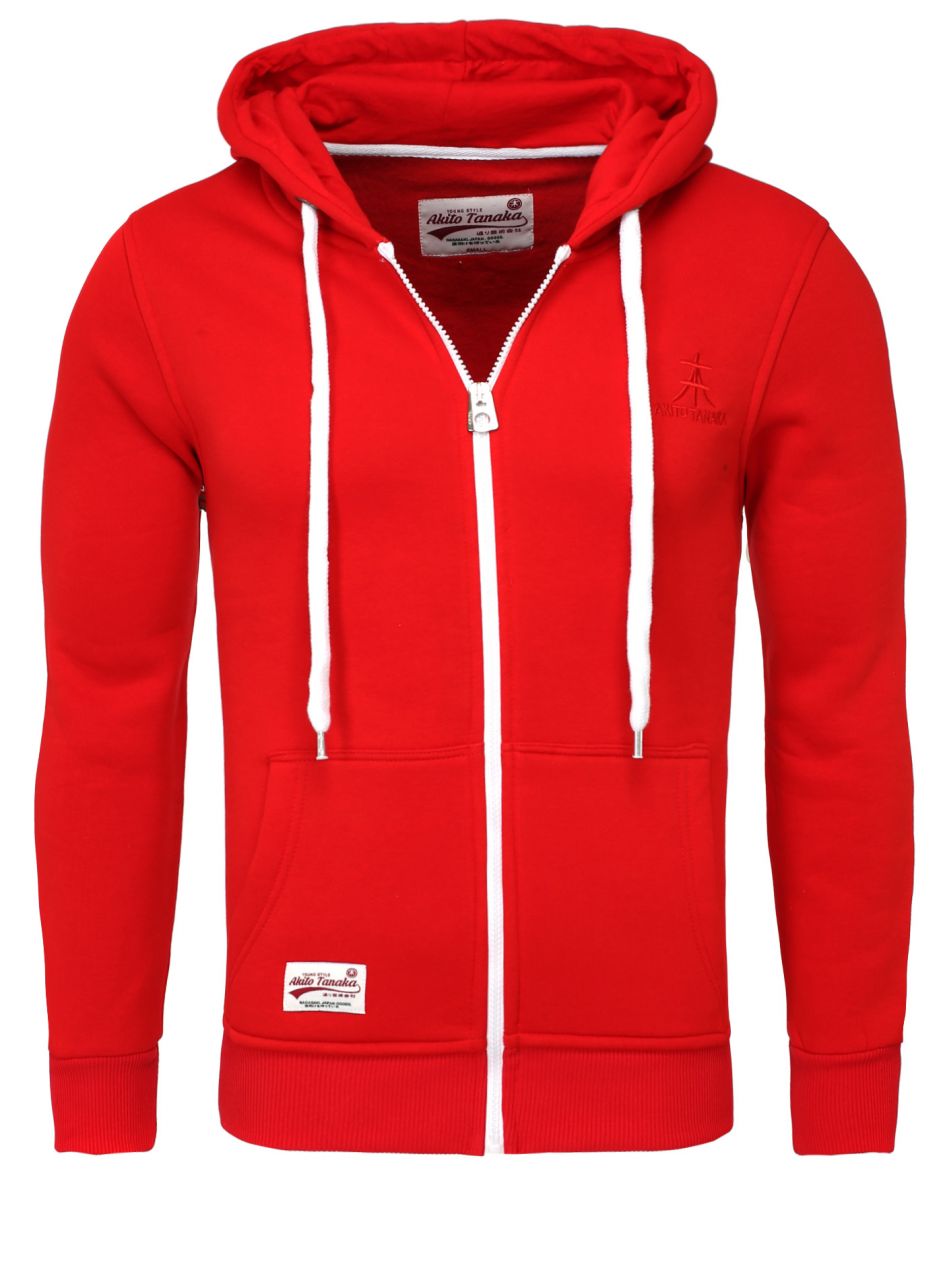Kapuzensweatjacke mit Logostickerei »New Zip Sweat«