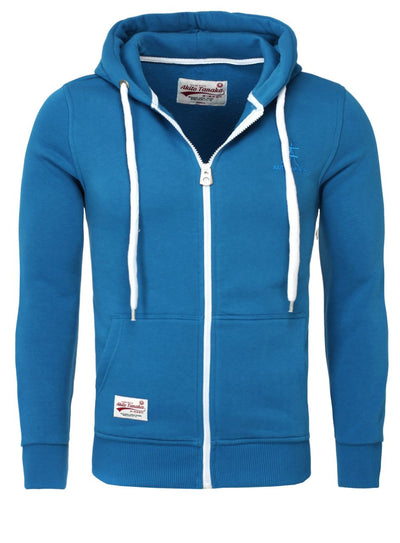 Kapuzensweatjacke mit Logostickerei »New Zip Sweat«