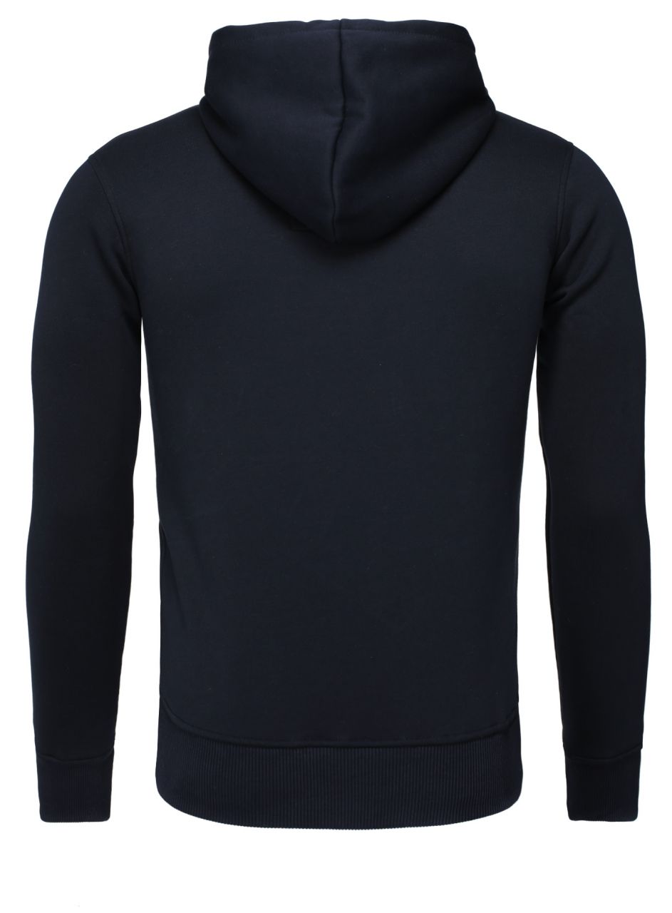 Kapuzenpullover mit Stickerei Schriftzug Vertical Zip Sweat