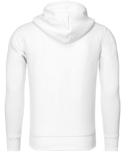 Kapuzensweatjacke mit Logostickerei »New Zip Sweat«